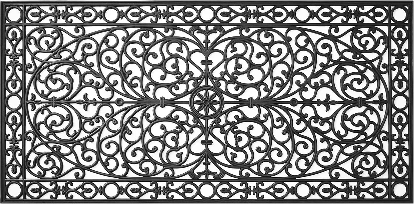 Gatsby Rubber Doormat by Calloway Mills - Durable 3ft x 6ft Size
