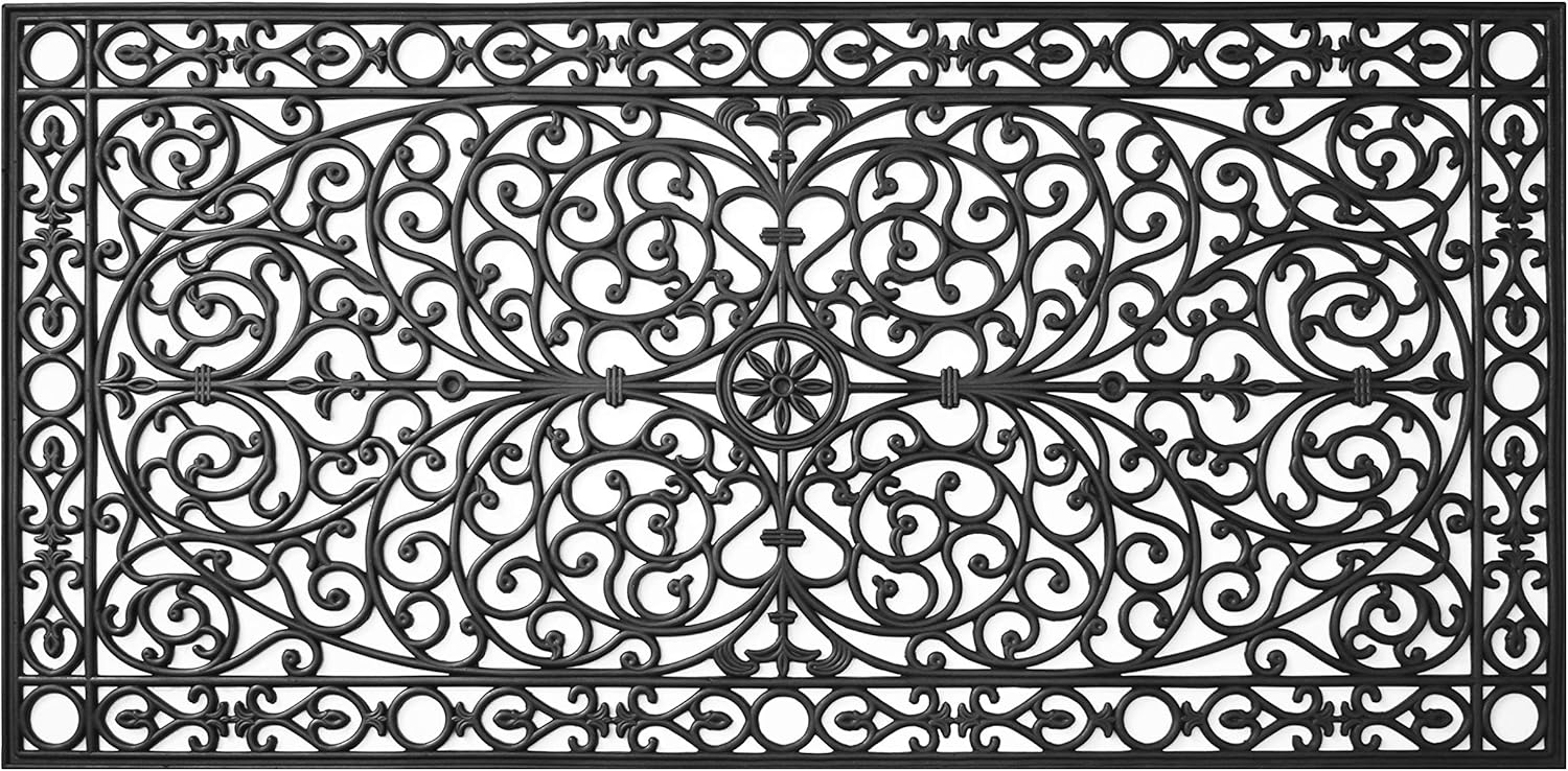 Gatsby Rubber Doormat by Calloway Mills - Durable 3ft x 6ft Size