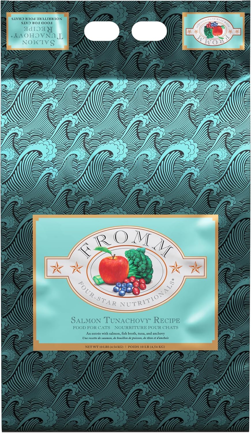 Fromm Four-Star Nutritionals Salmon Tunachovy Cat Food Review