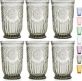 Yungala Smoke Glassware Set of 6 highball glasses - Vintage Smoke