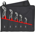 KNIPEX 5 Pc Pliers Cobra Set in Tool Roll - Precision Pliers