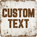Custom Street Sign with 11 Font Colors and 13 Styles Available