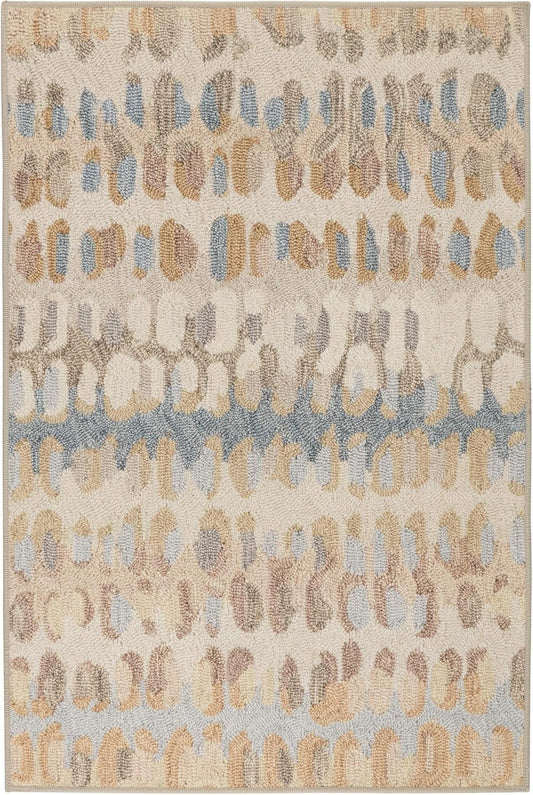 Dash & Albert Paint Chip Multi Machine Washable Rug, 7.5 X 9.5 Feet