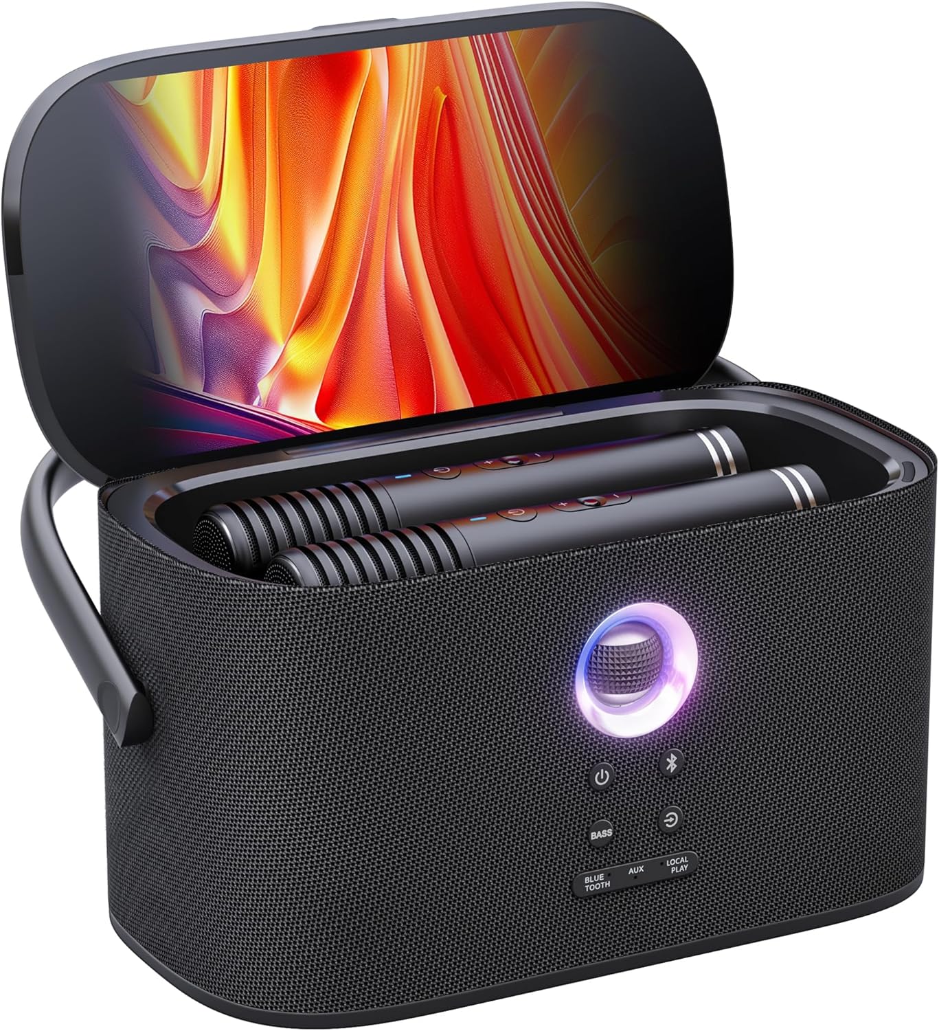 Ikarao: Portable Karaoke Machine with Wireless Mics