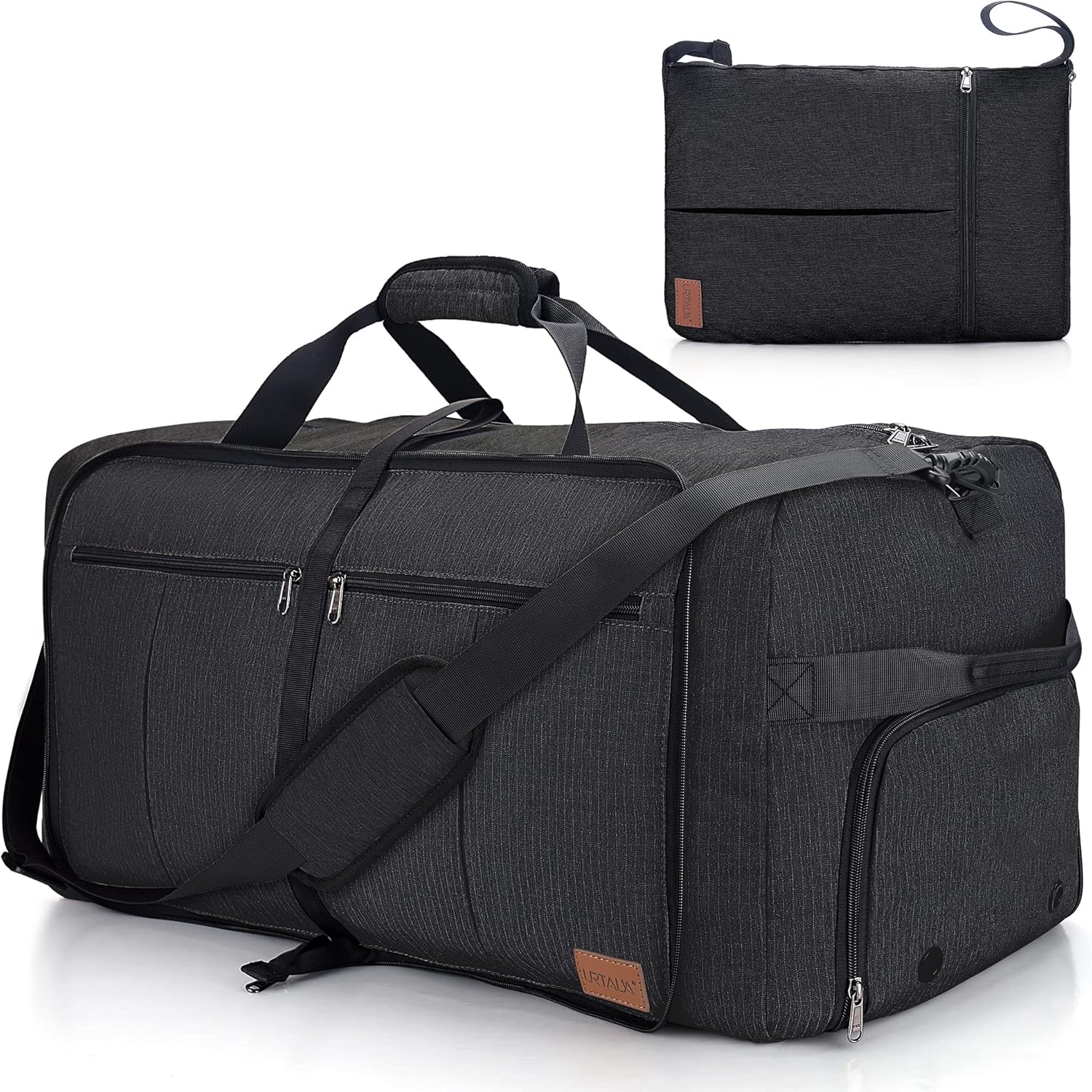 100L Travel Duffle Bag for Men with Shoe Compartment Design
