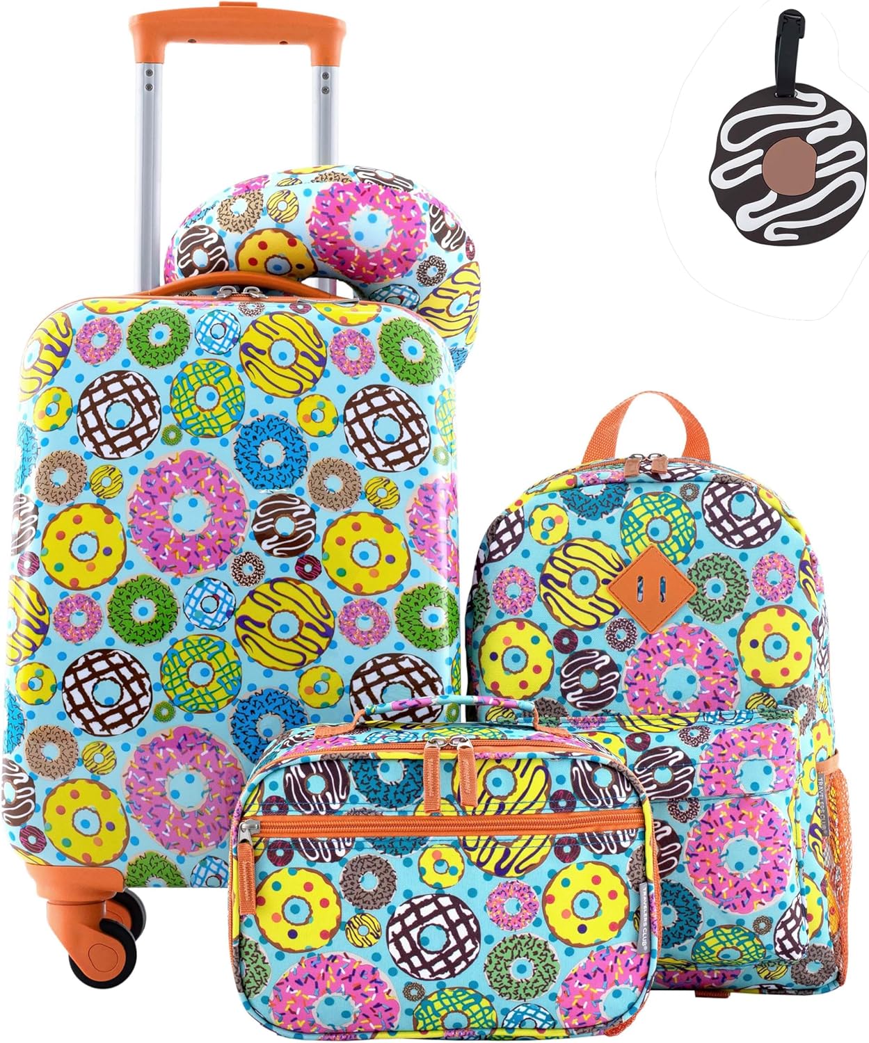 Travelers Club 5 Piece Kids' Luggage Set for Fun Adventures