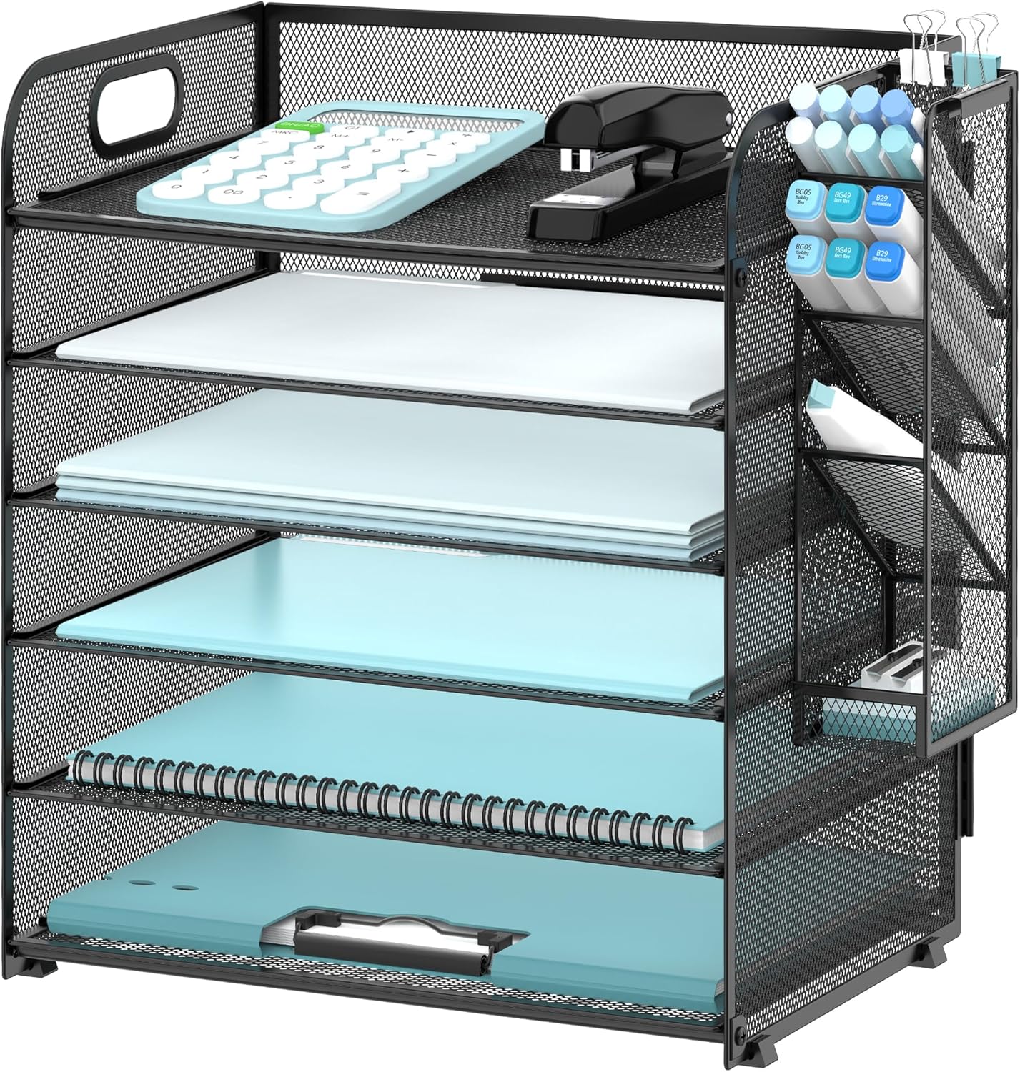 Organize in Style with SUPEASY 6-Tier Desk Organizer
