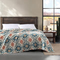 Wrangler King Size Blanket, Super Soft Reversible Plush Fleece - Cozy