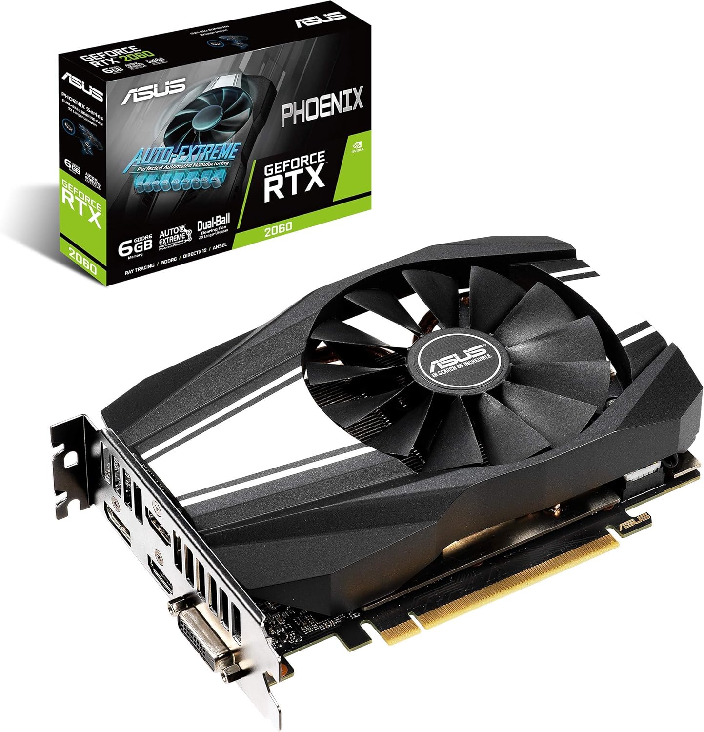 ASUS GeForce RTX 2060 6GB Phoenix Fan Edition Graphics Card Review