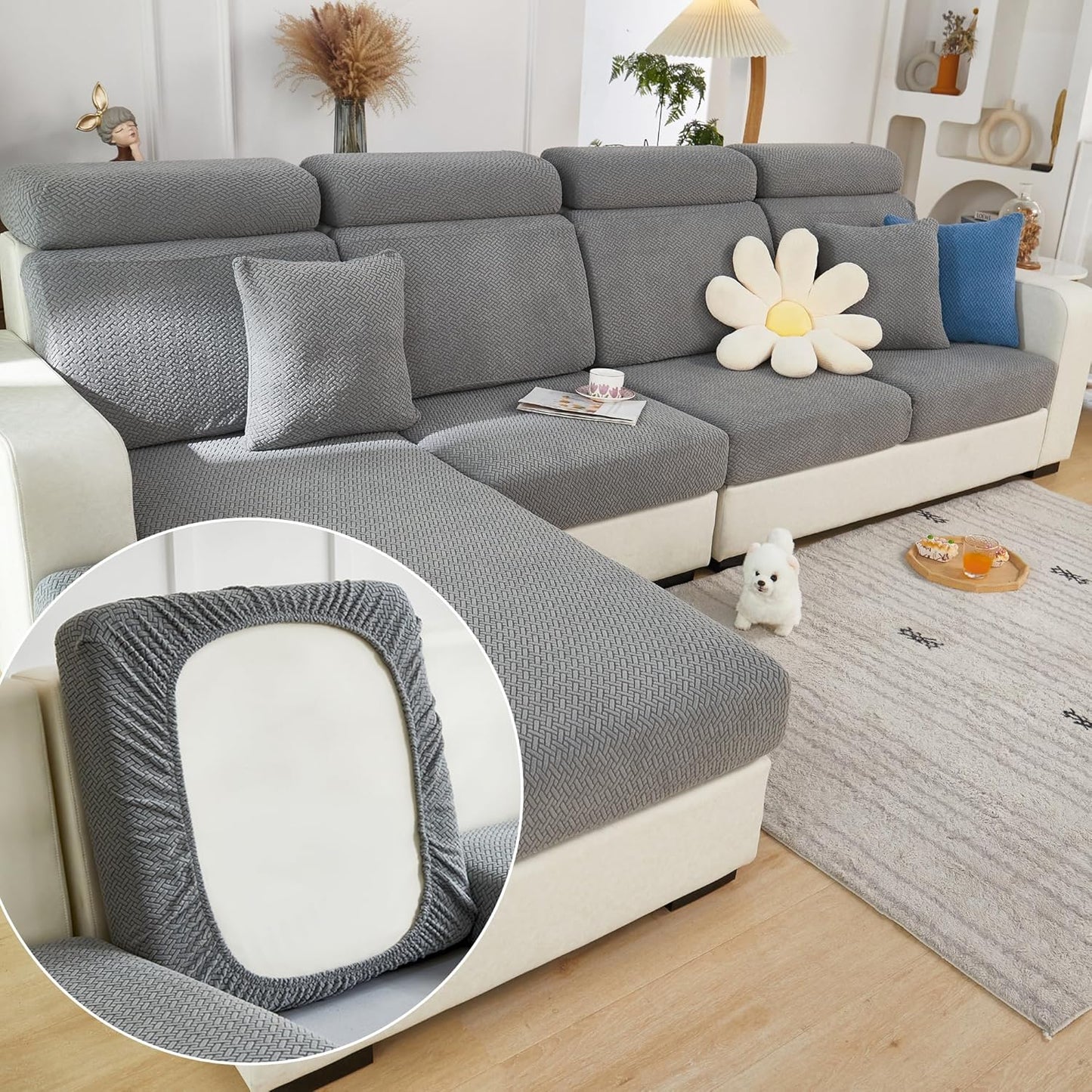 Magic Sofa Covers for Sectional Slipcovers - 2024 Wear-Resistant