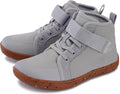 WHITIN Kids Wide Barefoot High Top Sneakers - Natural Foot Growth fit