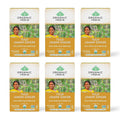 Organic Tulsi Lemon Ginger Tea Bags - Calming, Digestive Support