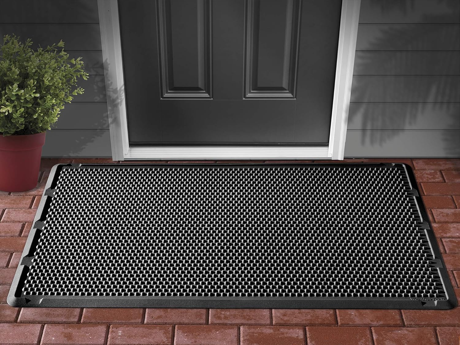 WeatherTech Outdoor Mat - Durable 30x60 in Black for All Weather