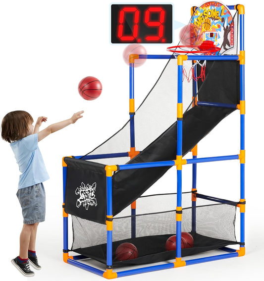 SYNCFUN LED Arcade Basketball Set - Exciting Scoring Fun!
