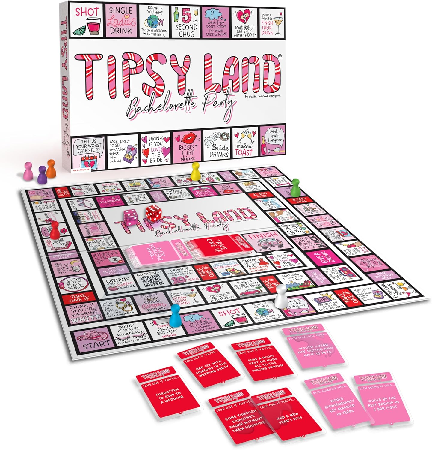 Tipsy Land Bachelorette Edition: Your Ultimate Party Game Experience