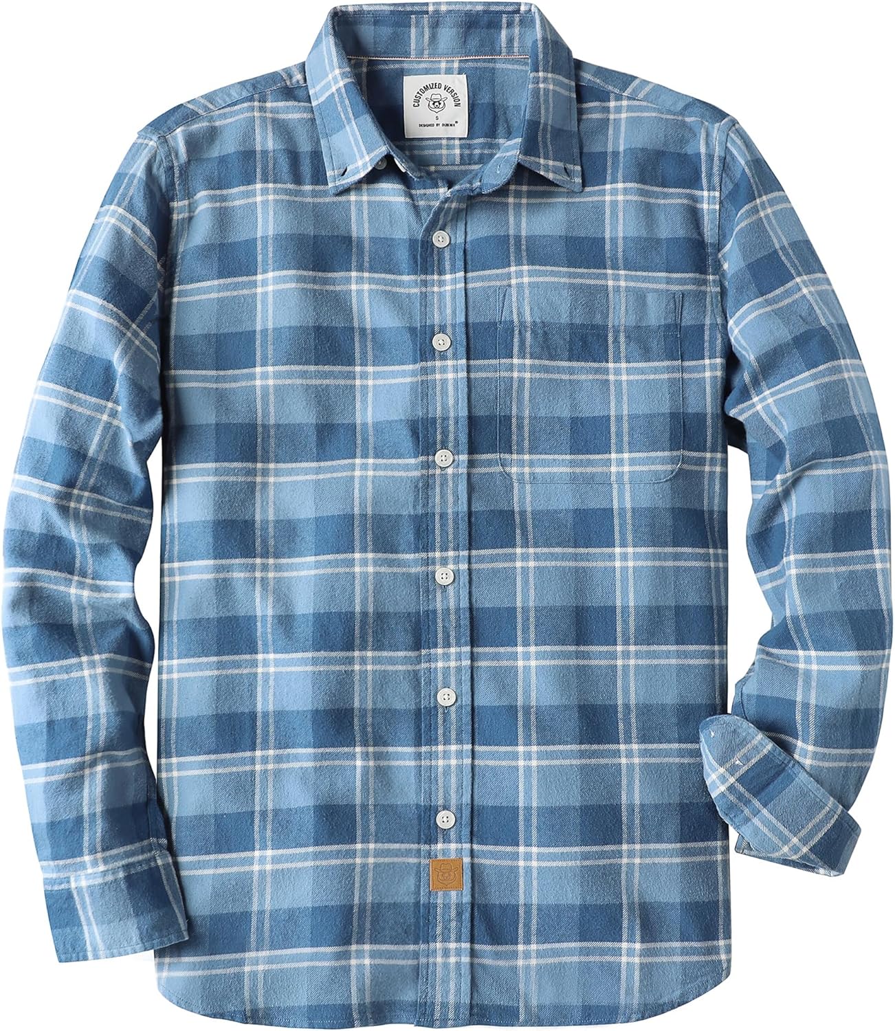 Dubinik Flannel Shirt for Men: Cozy Cotton Casual Wear