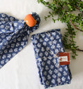 Cotton Cloth Napkins Reusable Floral Dinner Napkin Set - 12 Pack