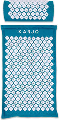 Acupressure Mat and Pillow Set Sapphire Blue - Back & Neck Relief
