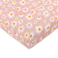 Babyletto All-Stages Midi Crib Sheet - Organic Muslin Daisy