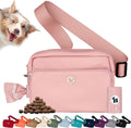 Crossbody Dog Walking Bag & Treat Pouch - Hands-Free Organization