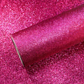 Hot Pink Glitter Wallpaper for Girls Bedroom - Peel and Stick
