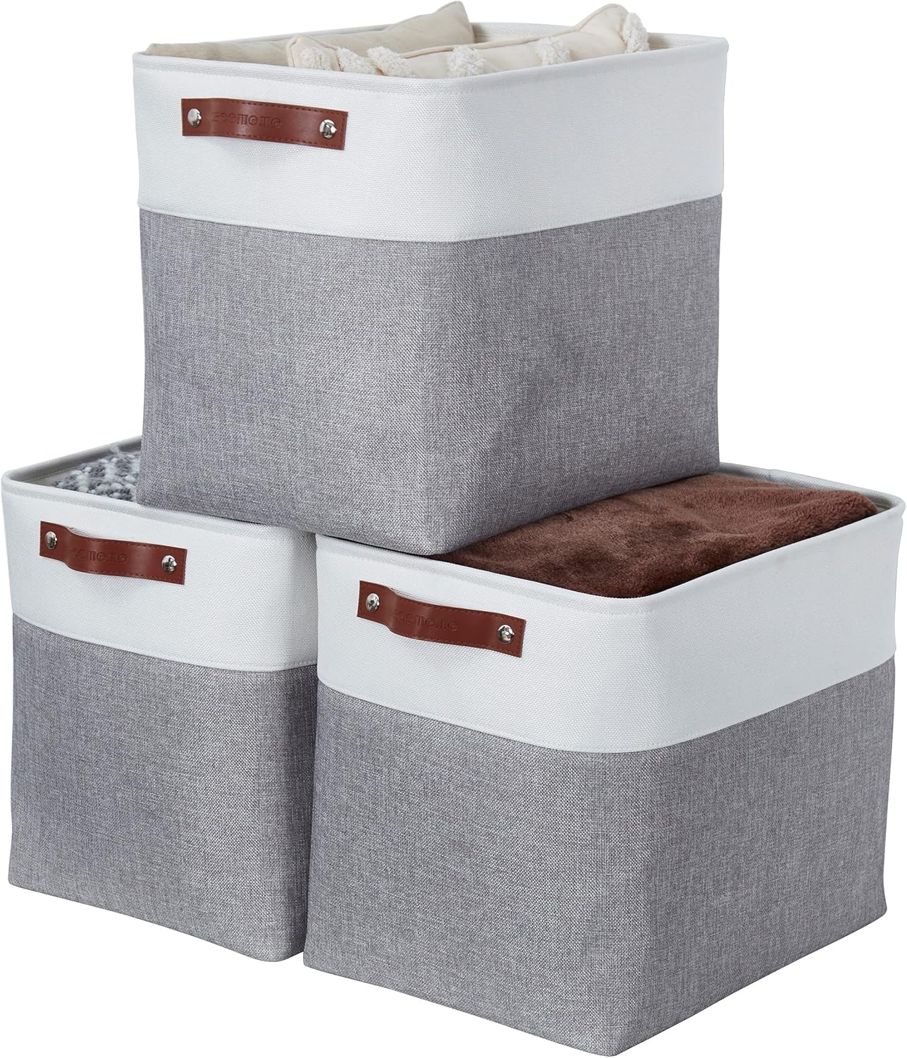 DECOMOMO Storage Baskets for Organizing Laundry and Toys