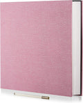 Large Photo Album Self Adhesive 13x12.8 in - Sturdy Linen Scrapbook