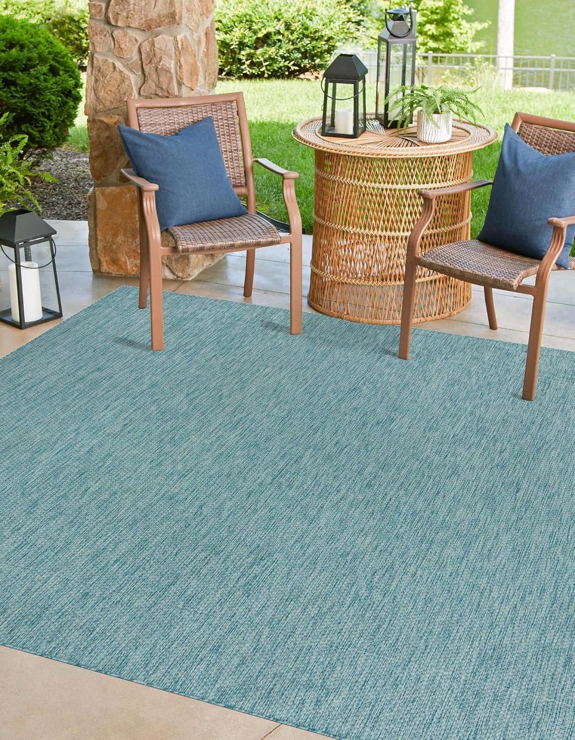 Unique Loom Casual Transitional Solid Heathered Area Rug Review