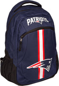 FOCO New England Patriots NFL Action Backpack - Team Ready