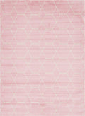 Unique Loom Trellis Frieze Geometric Area Rug 9 ft x 12 ft - Light