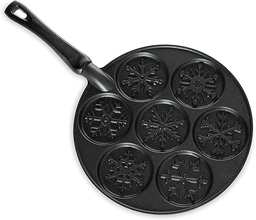 Nordic Ware Snowflake Pancake Pan for Unique Breakfast Creations
