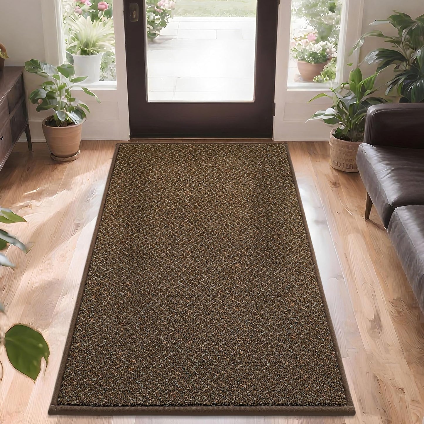COSY HOMEER Non Slip Absorbent Entryway Rug 36in x 60in