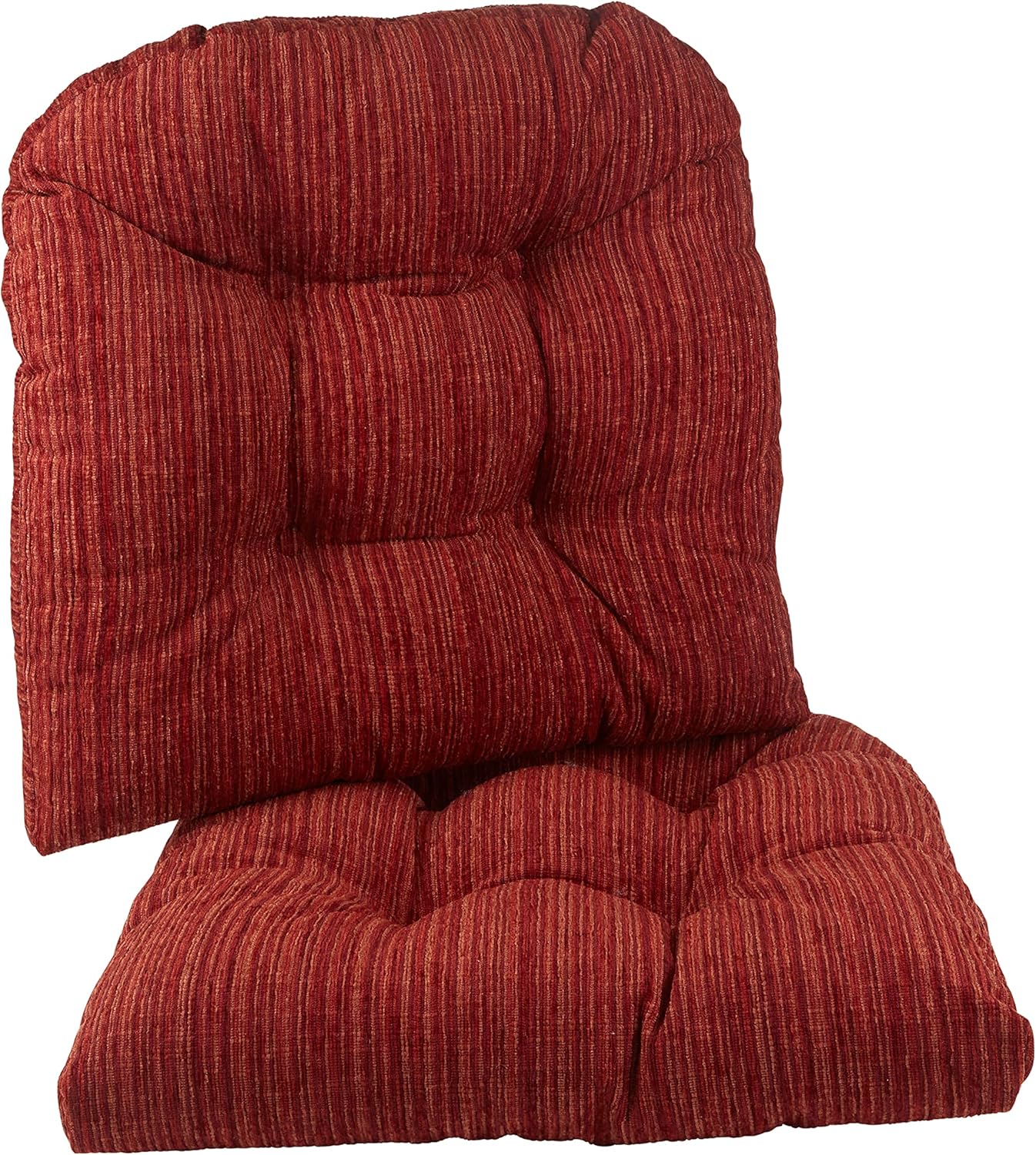 Klear Vu Gripper Overstuffed Non-Slip Dining Chair Cushions