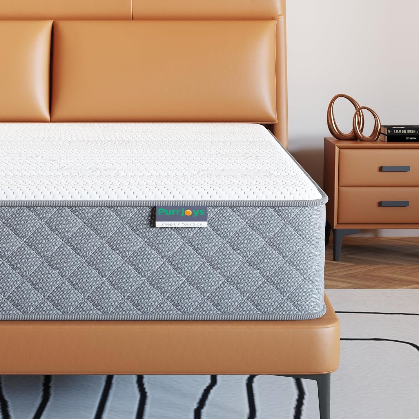 Firm Queen Mattress with Gel Memory Foam for Ultimate Comfort