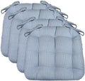 Barnett Home Decor Chair Cushions for Dining Chairs - 16.5x18