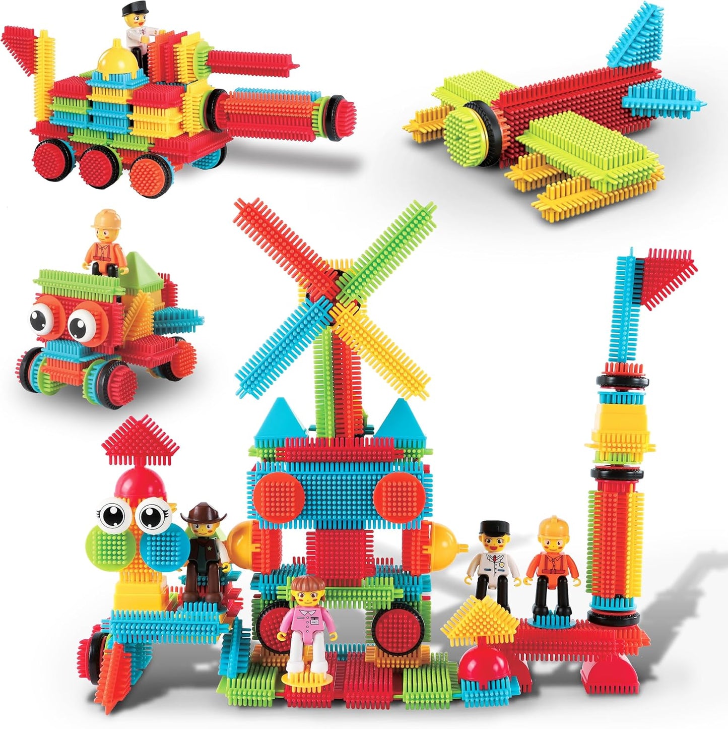PicassoTiles Hedgehog Building Blocks: STEM Learning Fun!