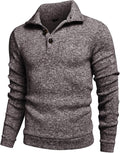COOFANDY Men's Casual Slim Fit Pullover Sweater - Warm