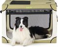 Lesure Soft Collapsible Dog Crate 36 in - Portable, Foldable Travel