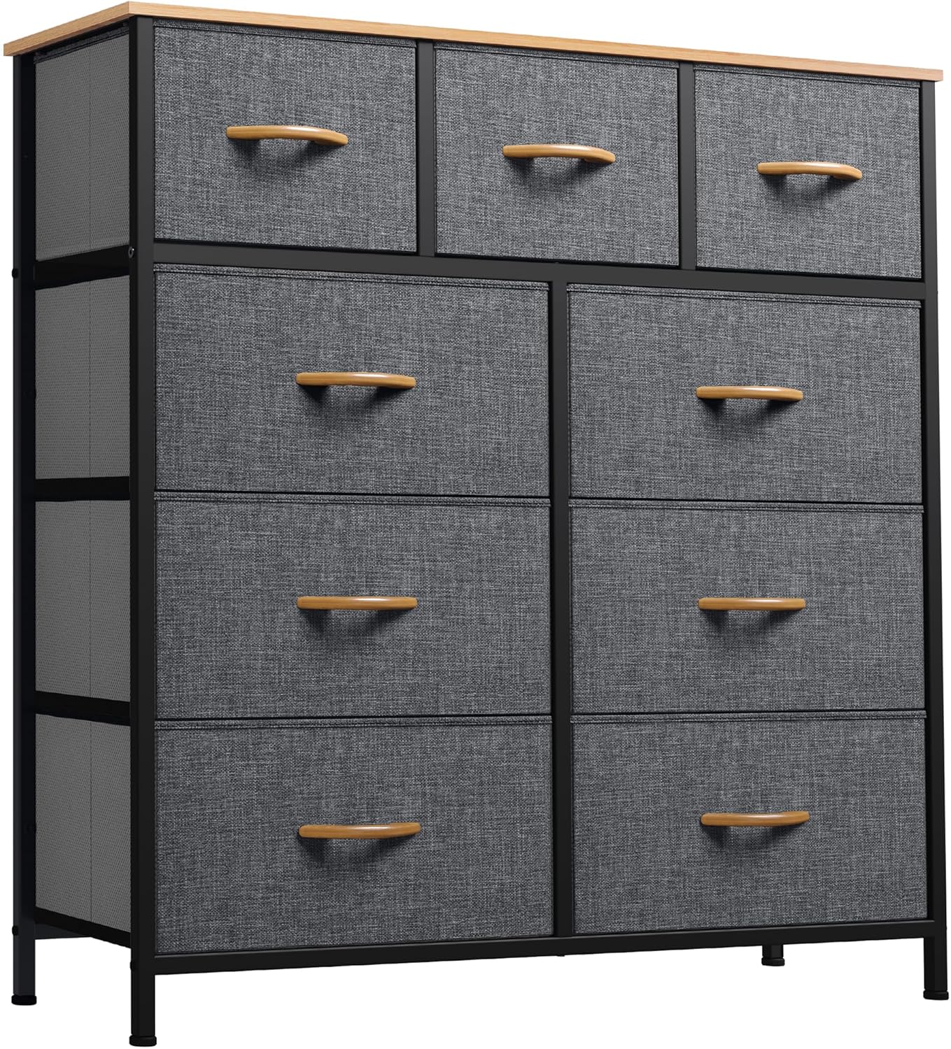 YITAHOME Dresser for Bedroom with 9 Drawers - Sturdy Storage