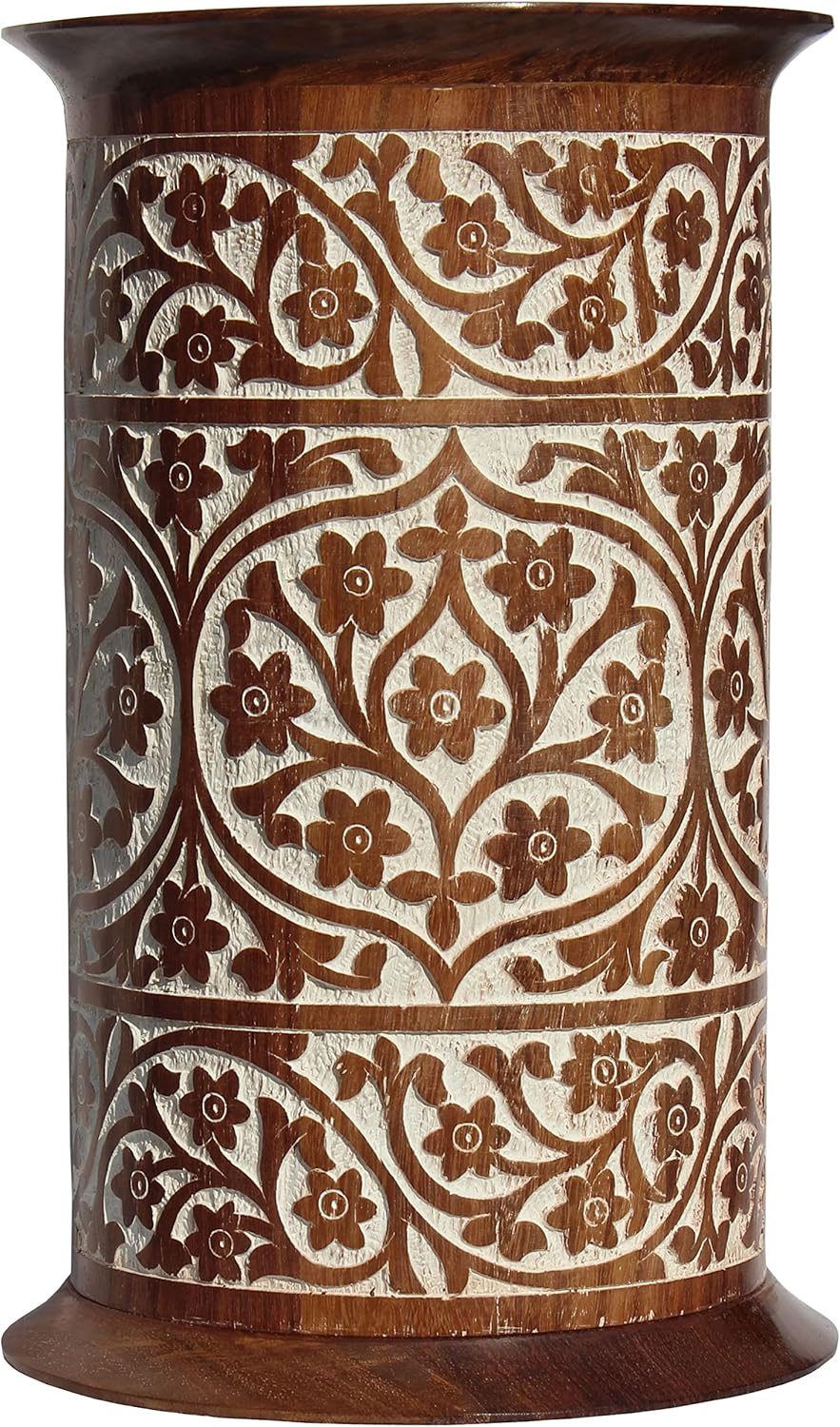 Wooden Cremation Urn for Ashes - Large Customizable Design