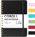 Graph Grid Notebook Journal - Hardcover Spiral Graph Notebook