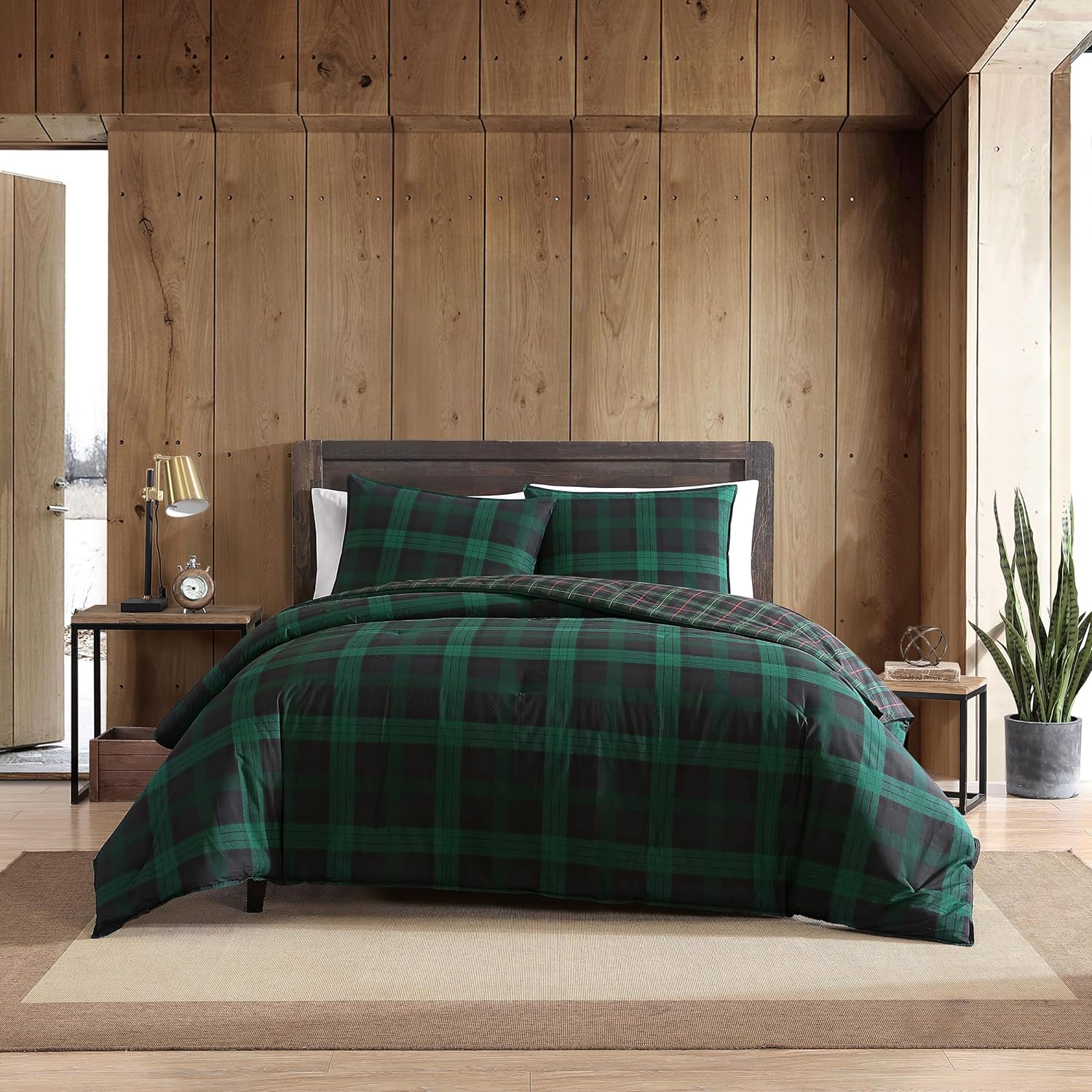 Eddie Bauer Queen Comforter Set - Stylish Cotton Bedding
