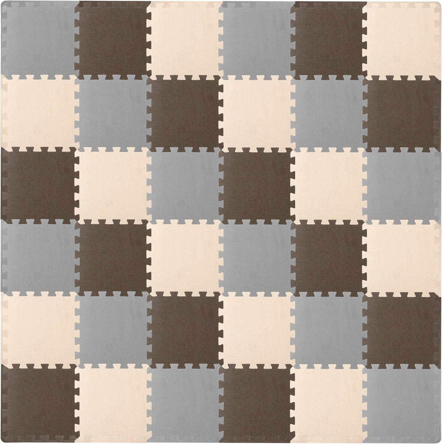 ProSource Foam Puzzle Floor Play Mat for Kids and Babies
