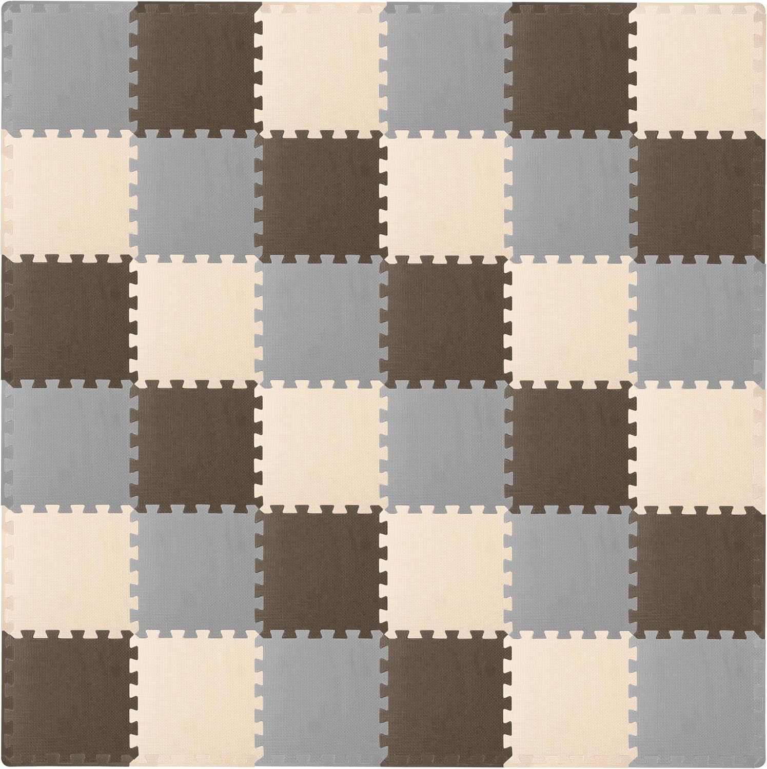 ProSource Foam Puzzle Floor Play Mat for Kids and Babies