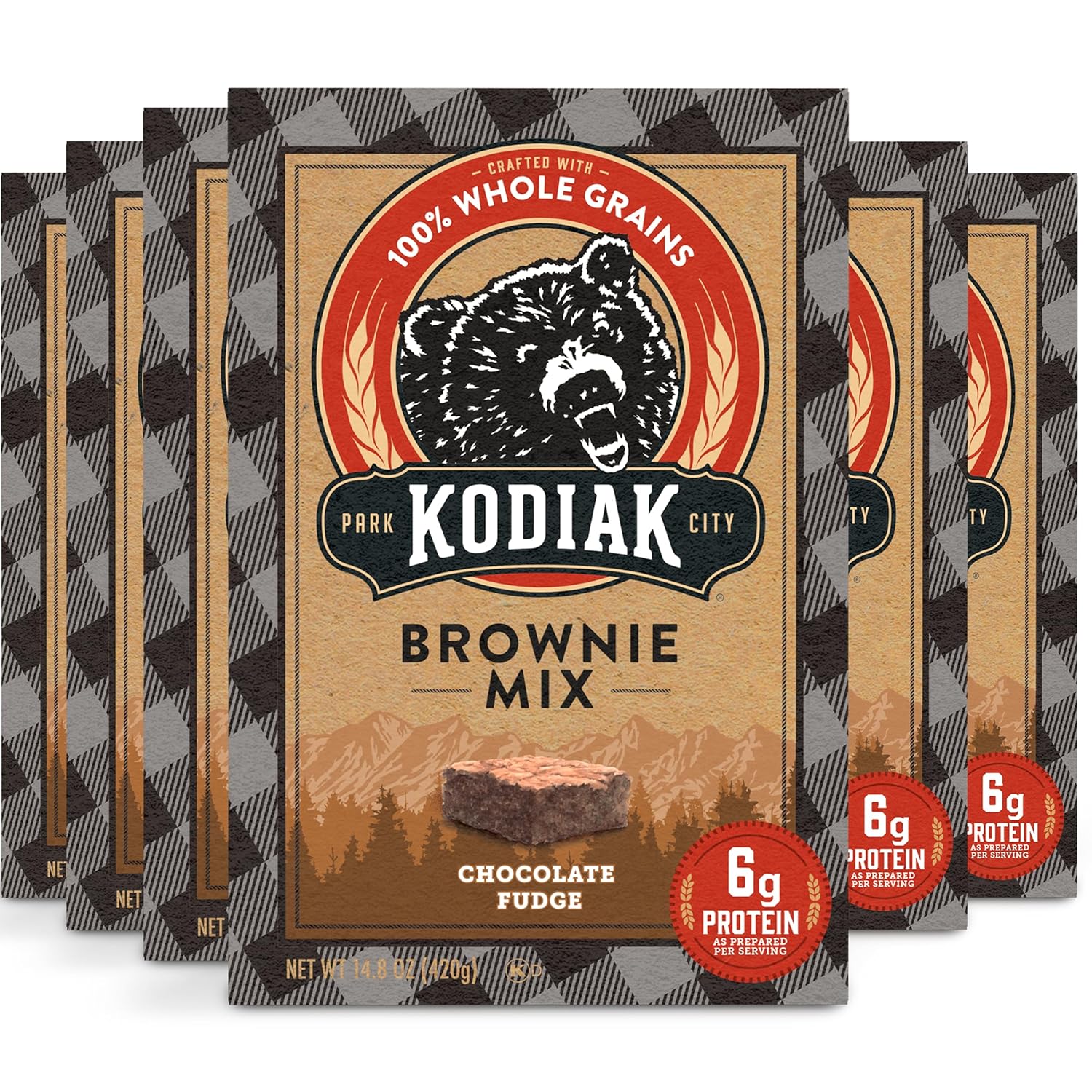Chocolate Fudge Brownie Mix - Pack of 6 for Tasty Desserts