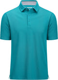 MAGCOMSEN Men's Polo Shirt Classic Cotton Pique - Breathable Comfort