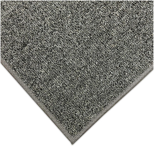 Custom Cut Indoor/Outdoor Area Rug in Gunmetal for Any Space