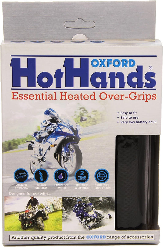 Oxford Essential HotHands Heated Motorcycle Grips for Comfort