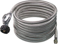 15 Feet Universal QCC1 Low Pressure Propane Regulator with Stainless