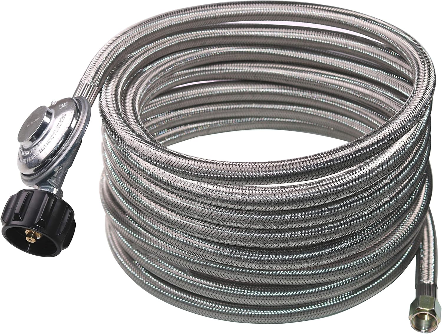 15 Feet Universal QCC1 Low Pressure Propane Regulator Replacement